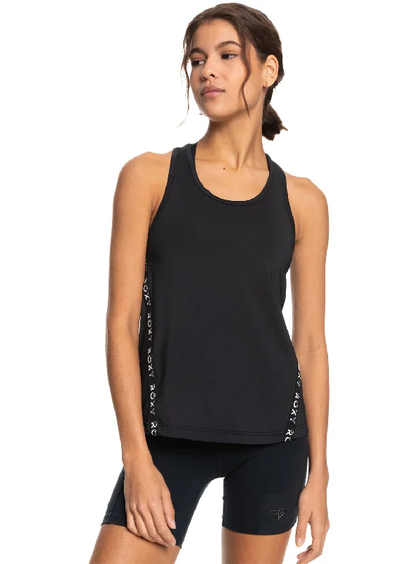 Bold Moves Technical Tank Top - Anthracite Trend Leading Collection