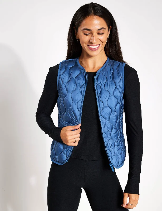 Kenal Vest - Vintage Blue Snag Fabulous Fashion Bargains