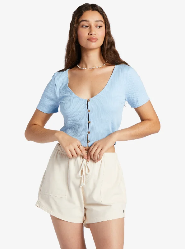 Born With It Crop Top - Clear Sky Trendy Fashion For Women