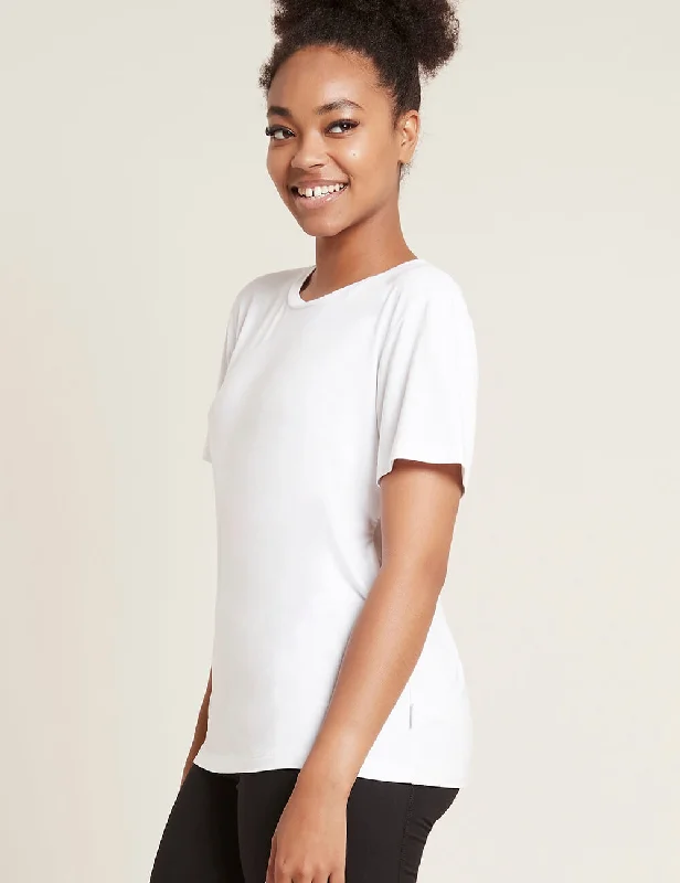 Boyfriend T-Shirt - White Trendy Threads