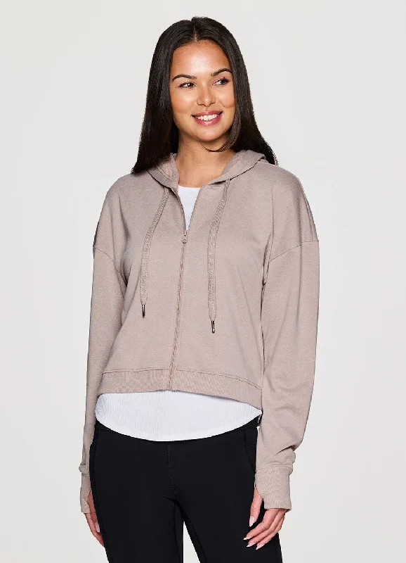 Brooke Daily Cropped Hoodie Jacket Unbeatable Prices