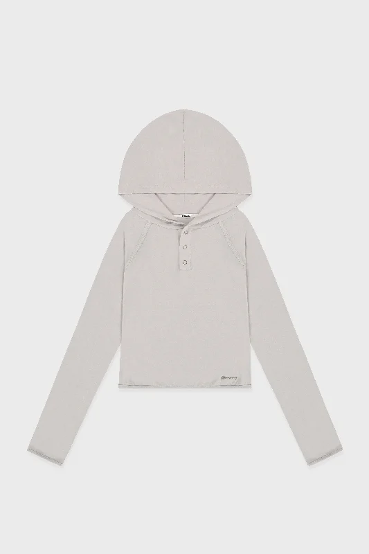 ENVT Button Hoodie Top Clearance Event