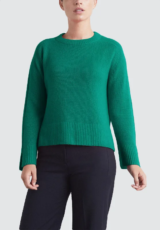 Cashmere Sweatshirt | Emerald Budget Friendly