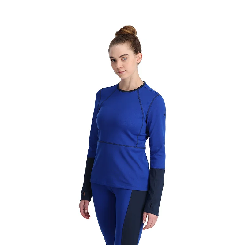 Womens Stretch Charger Crew - Electric Blue Don't Miss Out