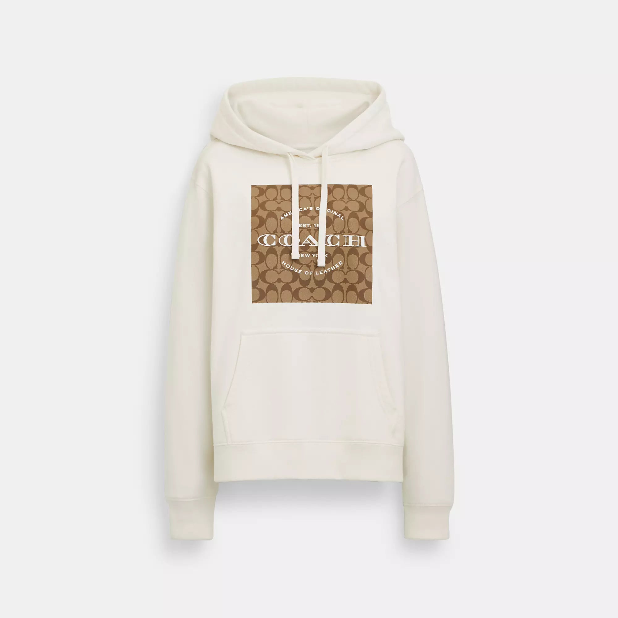 Coach Outlet Signature Square Hoodie Timeless Elegant