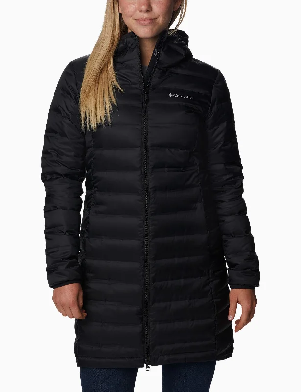 Lake 22 II Down Long Hooded Jacket - Black Flash Sale Now