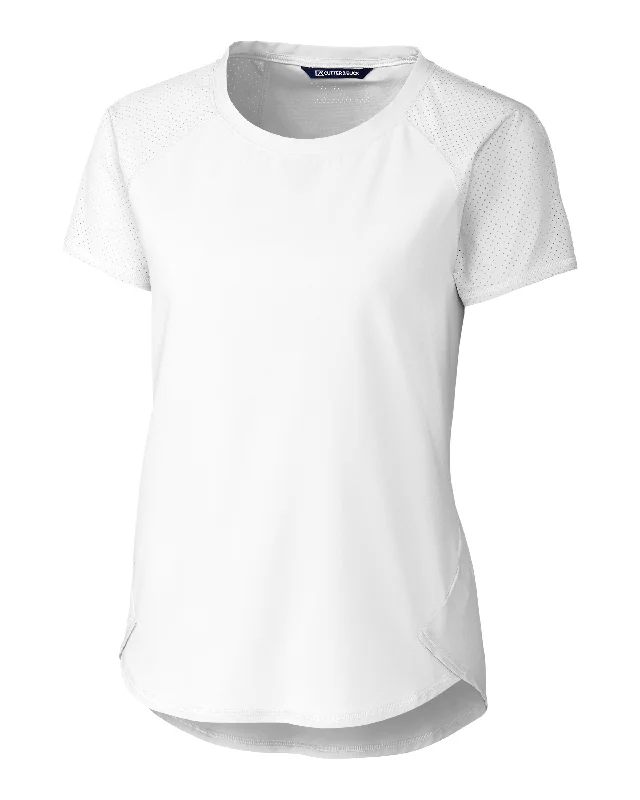 Cutter & Buck Womens Response Active Perforated Tee Beat The Heat In Tropical Styles