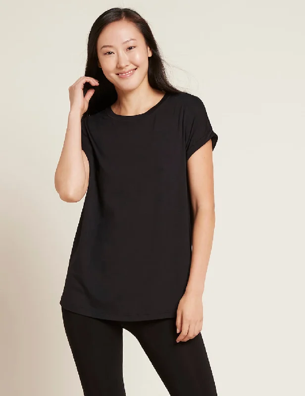 Downtime Lounge Top - Black Stupidly Low Prices