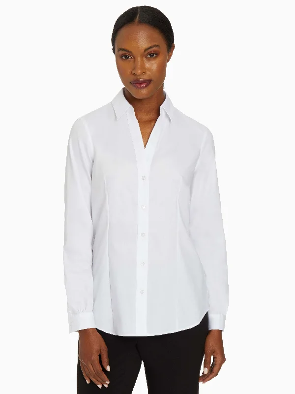 Easy-Care Button-Up Shirt Anniversary Sale