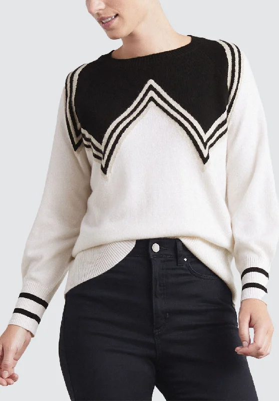 Easy Cashmere Sweatshirt | Zig Zag Chic Style