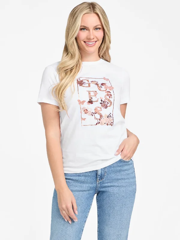 Eco Amora Butterfly Logo Tee Trendy Urban Attire