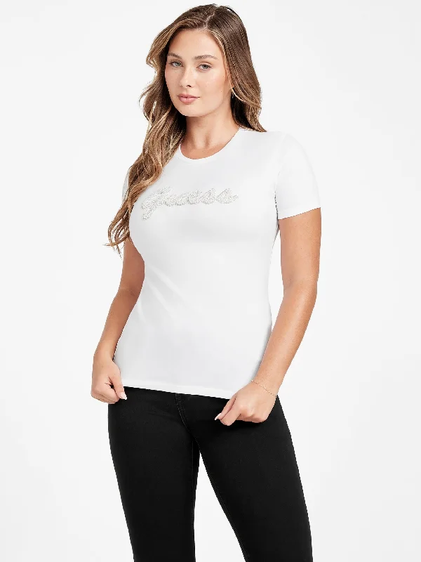 Eco Perla Logo Tee Classic Women's Fashion