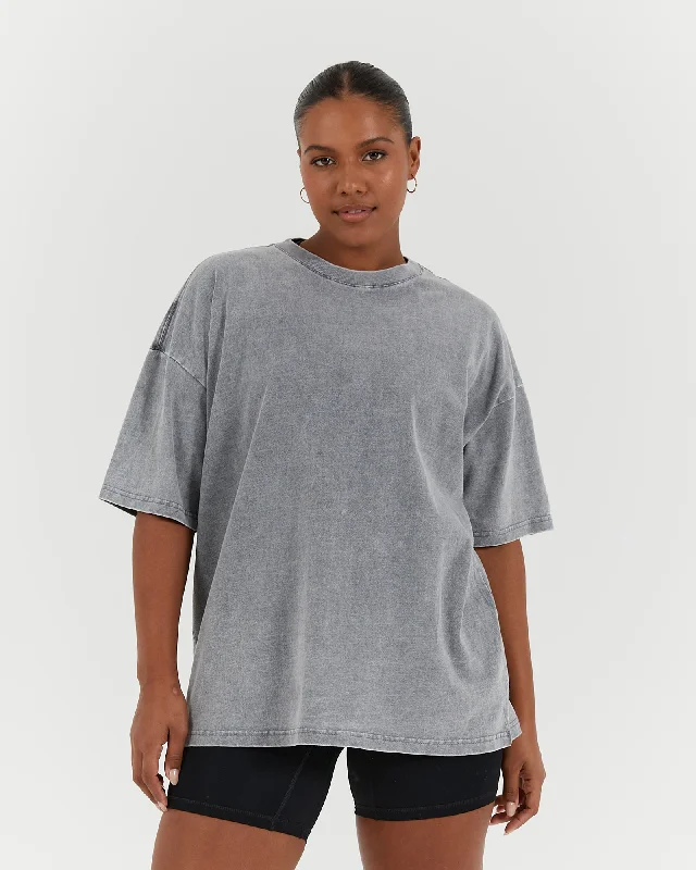 ESSENTIALS TEE - FADED GREY Casual Chic