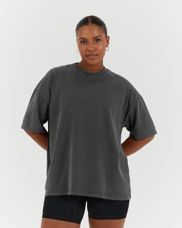 ESSENTIALS TEE - FADED ONYX Current Trends