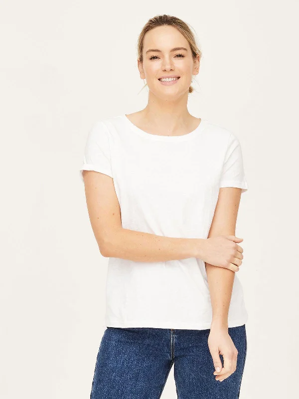 Fairtrade Organic Cotton Tee - White The Latest Trends