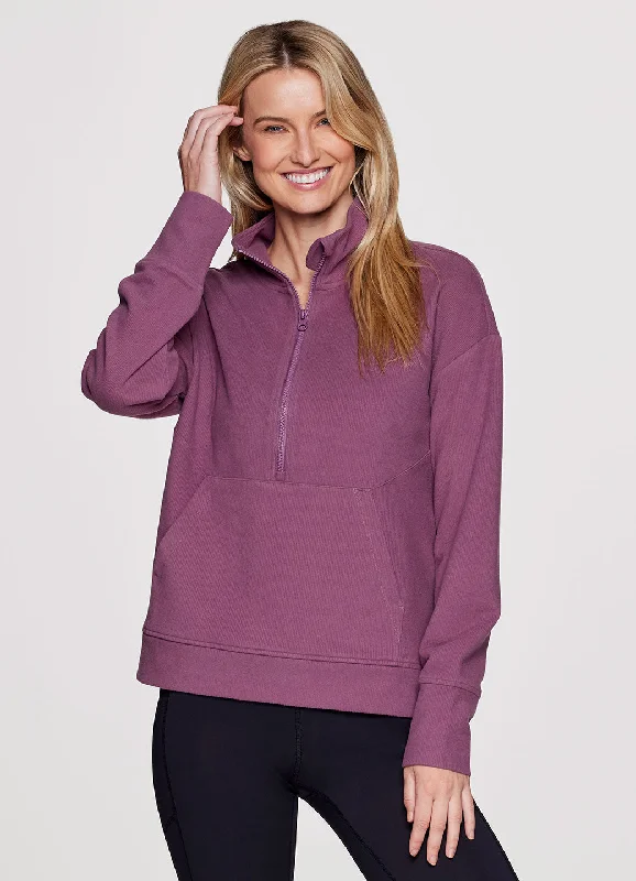 Faith Textured Fleece 1/2 Zip Pullover Special Offers, Don't Miss