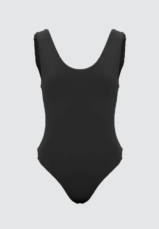 Fajar Bodysuit | Black Elegant Clothing