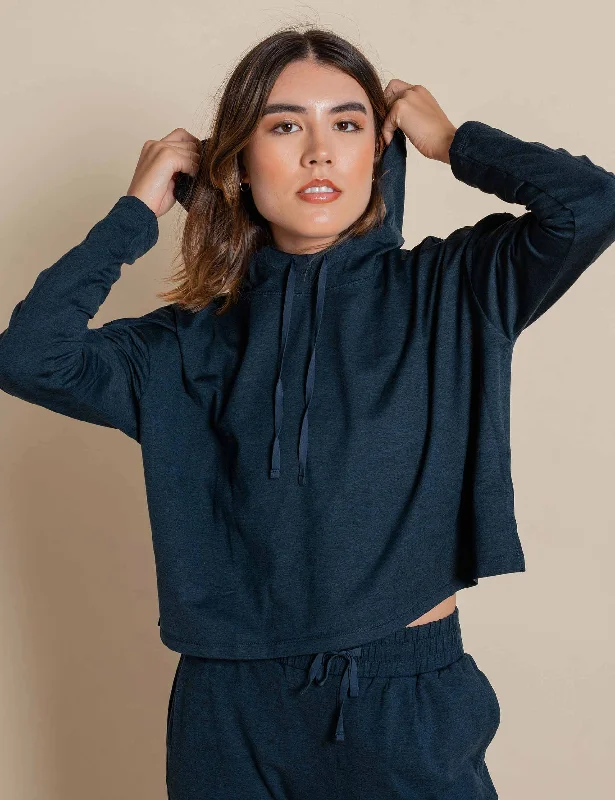 ReSet Hoodie - Midnight Vintage Style Clothing Sale