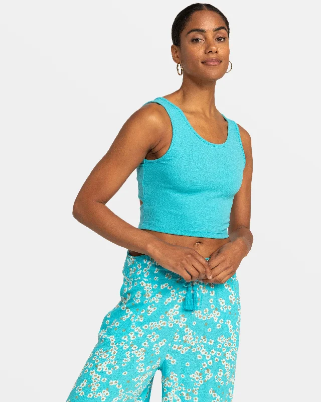 Good Keepsake Crop Top - Maui Blue Trend Alert