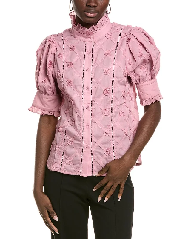 Gracia Puff Sleeve Shirt Limited Time Offer