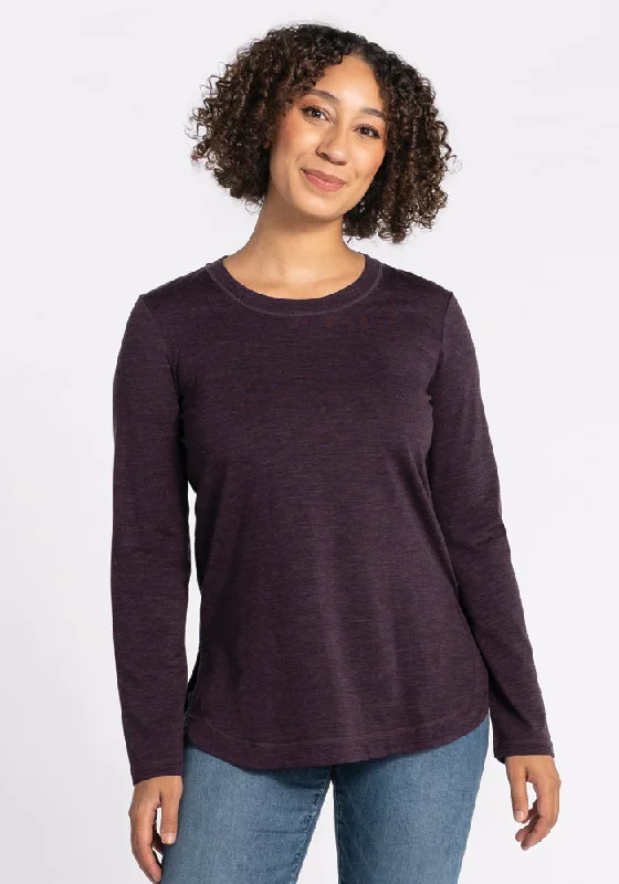 Hazel Tunic - Deep Plum Anniversary Sale