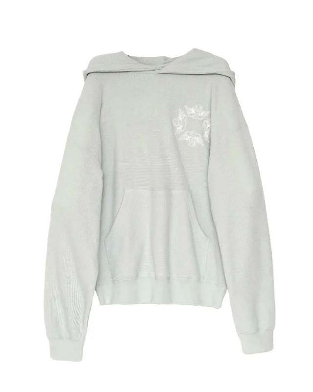 Heartstrings Racer Hoodie In Grey Latest Trends