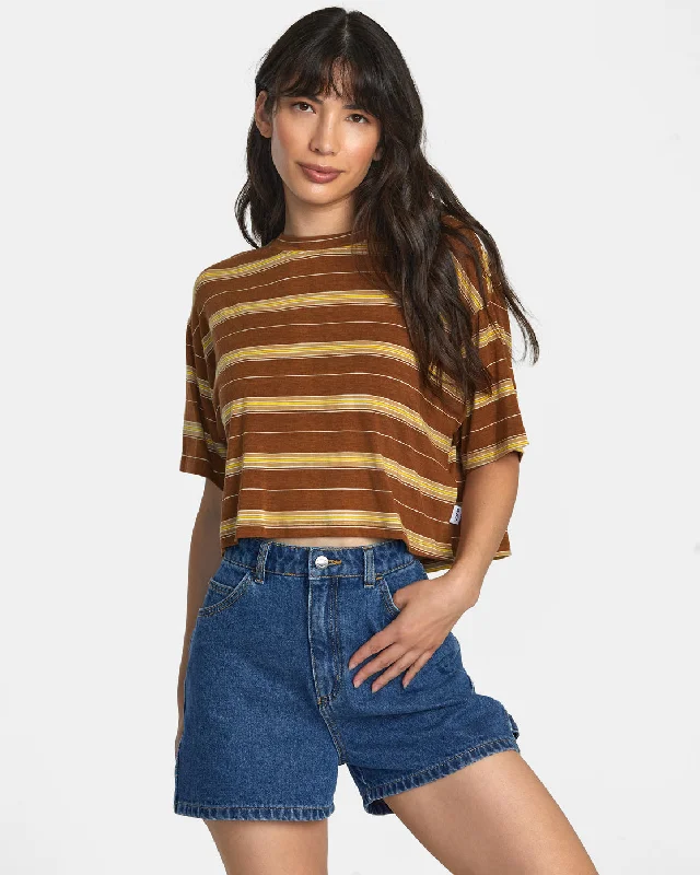 Hooky Tee - Workwear Brown Chic Outfits