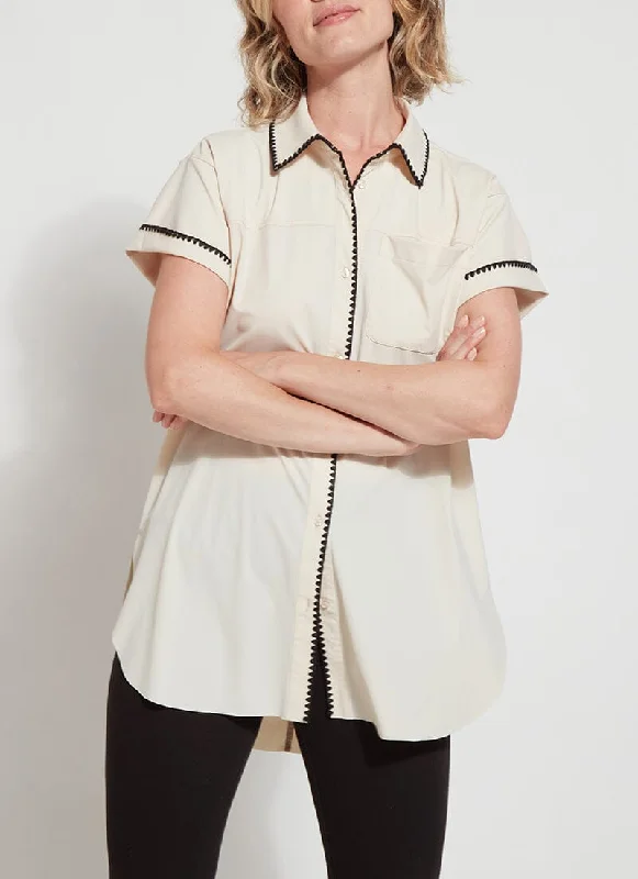 Isla Embroidered Shirt Graceful Cut