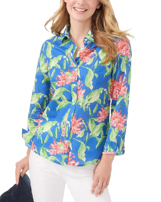 J.McLaughlin Peony Bloom Lois Blouse Trend Setting Threads