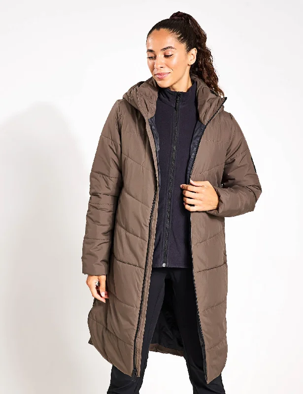 Deutzer Coat - Cold Coffee Exquisite Women's Wear Sale