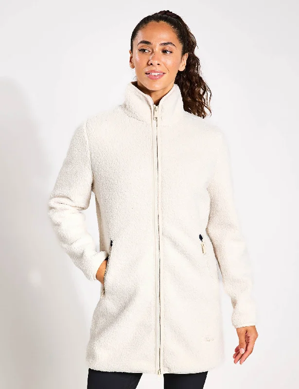 High Curl Coat - Panna Cotta Flash Sale Starts