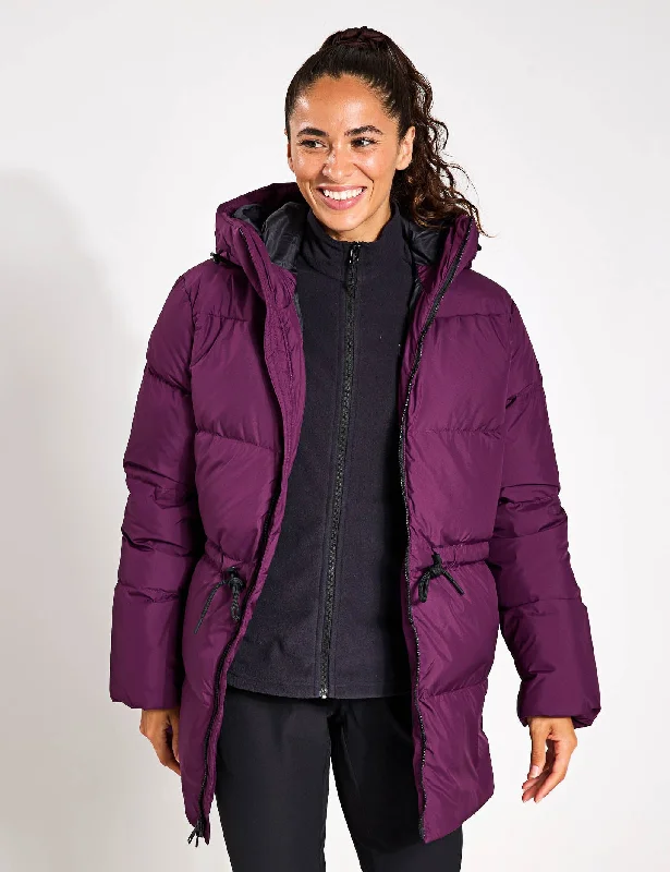 Kirschallee Jacket - Midnight Plum Sustainable Fashion Extravaganza