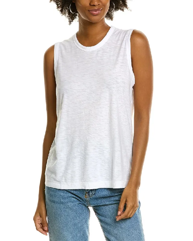 James Perse Slub Muscle Tank Spring Fashion