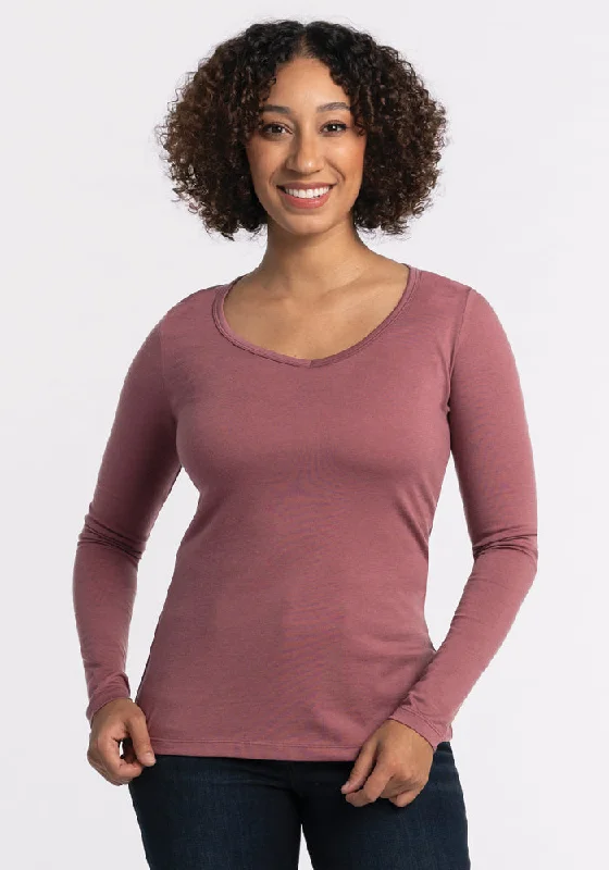 Layla V Neck Top - Wild Ginger Essentials On Sale