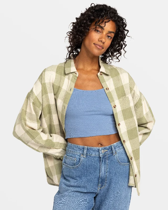 OIL GREEN BE BOLD PLAID