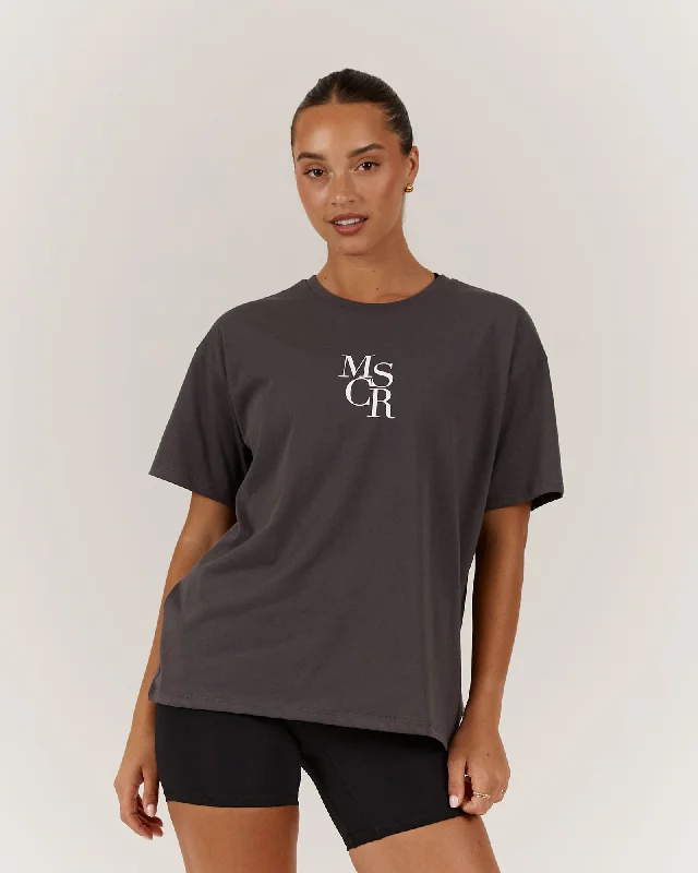 LOOSE TEE MSCR - SHADOW Trendy Fashion For Women