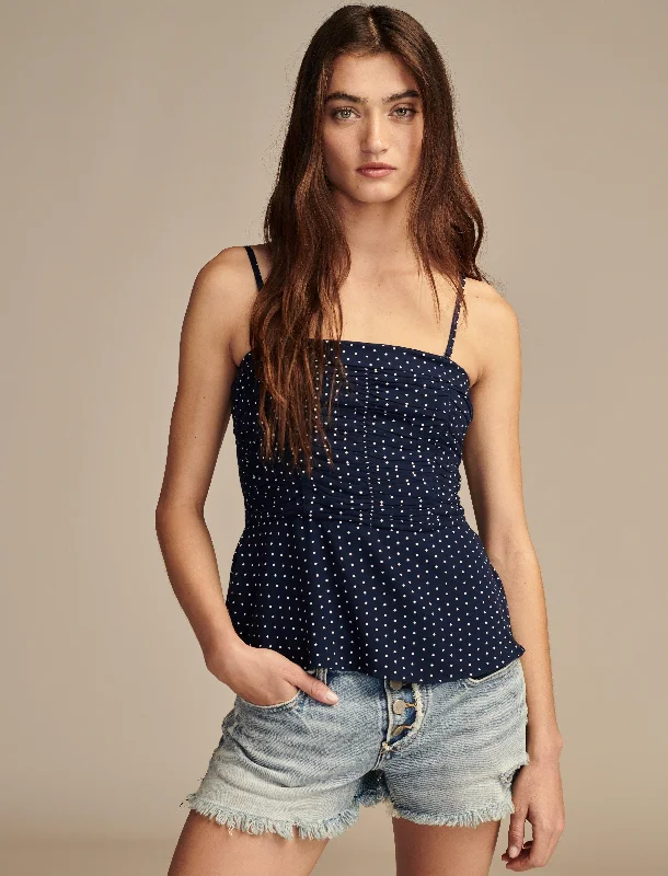 Lucky Brand Women's Ruched Tube Top Versatile Outfits