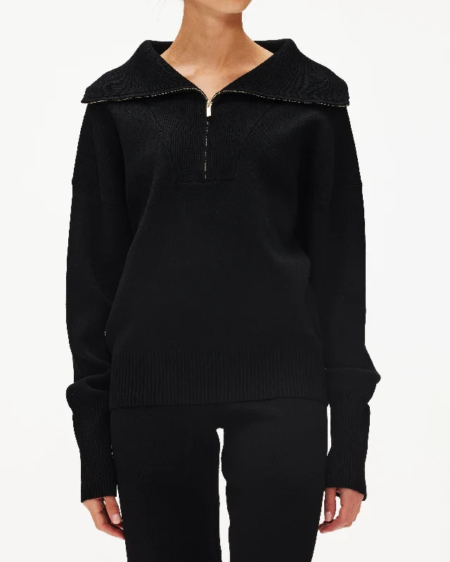 Lune Olly Half Zip Sweater Huge Price Cut