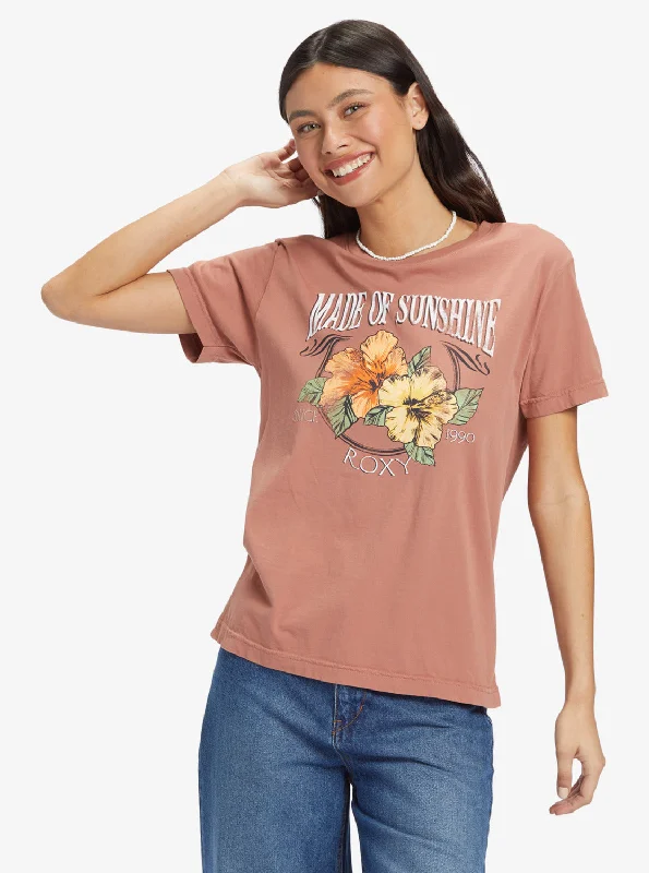 Made Of Sunshine Boyfriend T-Shirt - Cedar Wood Must Haves