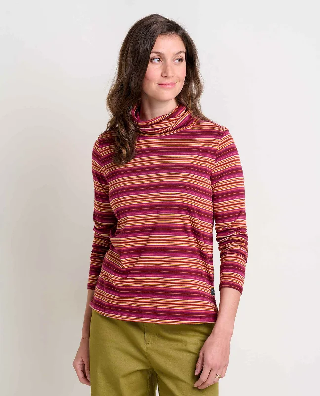 Maisey Long Sleeve T-Neck Style Without Limits