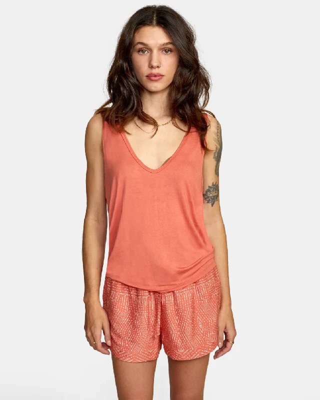 Mayday Tank Top - Peach Durable Fashion Picks