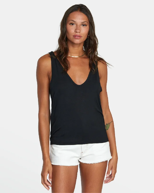 Mayday Tank Top - True Black Chic Trends For The Fashion Savvy