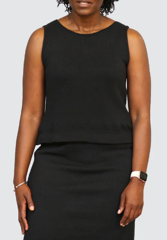 Minimal Tank | Black Elegant Ensemble