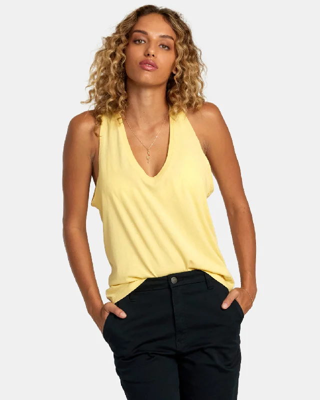 Minted Tank Top - Golden Polished Finish