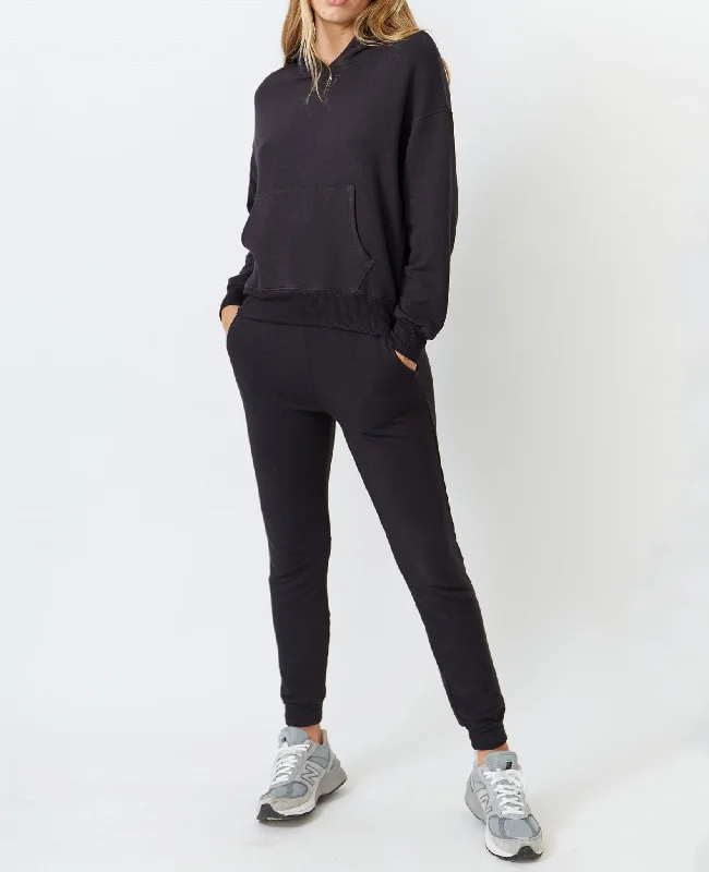 Monrow Supersoft Fleece Slouchy Pullover Exclusive Sale