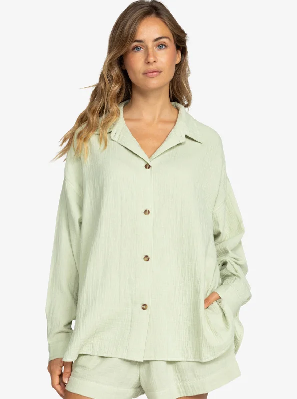 Morning Time Shirt - Laurel Green Comfort First Women's Wear