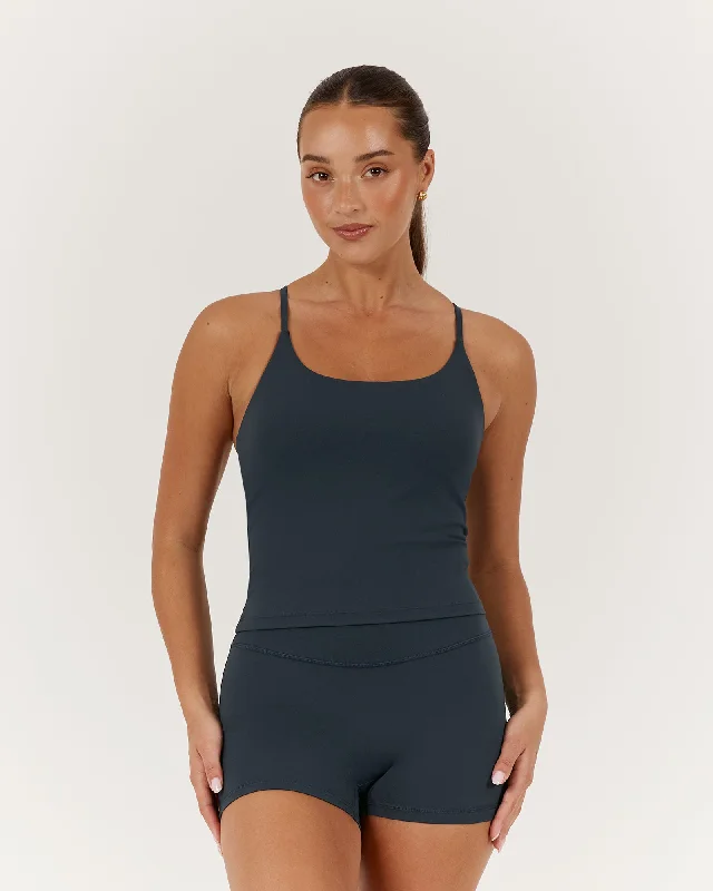 MOTION THIN STRAP TOP - STORM Absurdly Cheap Sale