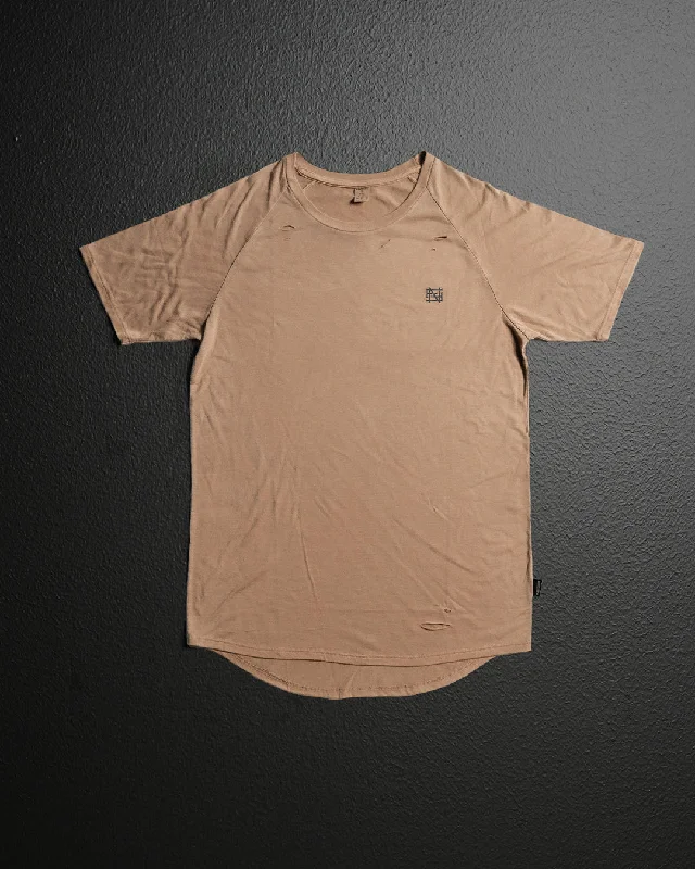 MOTO DISTRESSED TEE - CEDAR Huge Price Cut