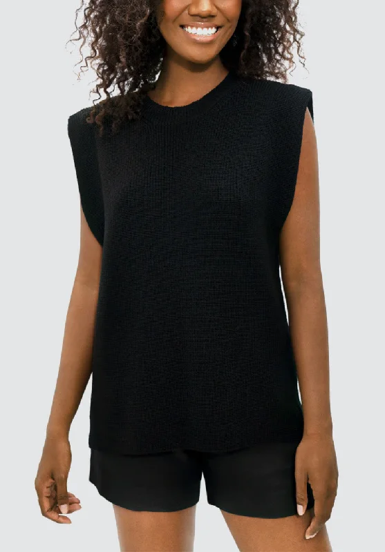 Napoli NAP - High-Neck Knitted Top | Licorice Fast Fashion Favorites