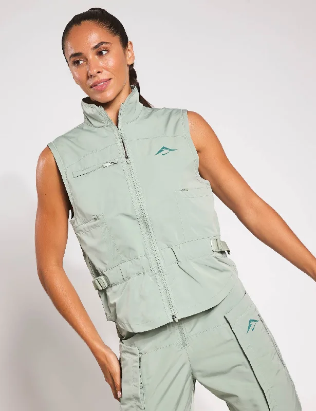 Trail Repel Running Vest - Jade Horizon/Bicoastal Your Timeless Wardrobe Awaits